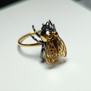 Jewelry Archives - Elegant Gold and Black Insect Ring